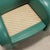 Teal Daisy Armchair attributed to Poltrona Frau for Alias For Sale - Image 8 of 13