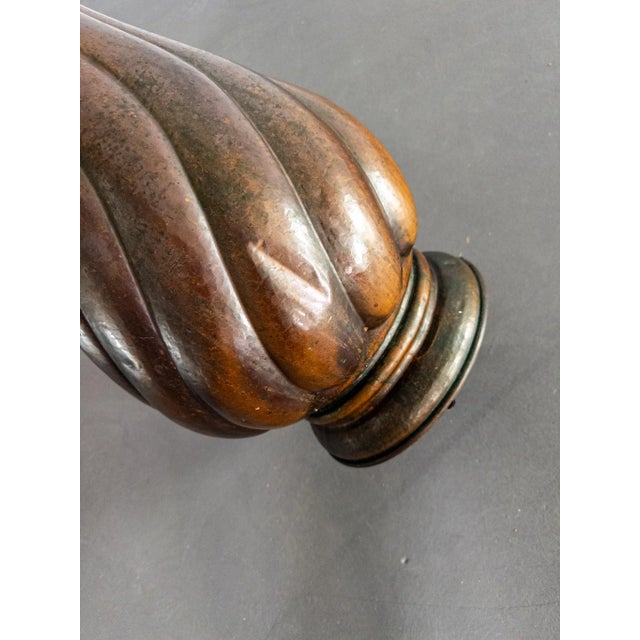 1950s Italian Copper Amphora Vase, 1940s For Sale - Image 5 of 10