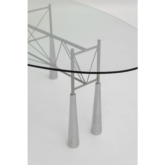 Metal Hydra Table by Elliott Pittman for Driade, 1980s For Sale - Image 7 of 12
