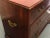 Brown 18th Century Bachelors Chest of Drawers With Heavy Brass Hardware and Side Carry Handles For Sale - Image 8 of 13