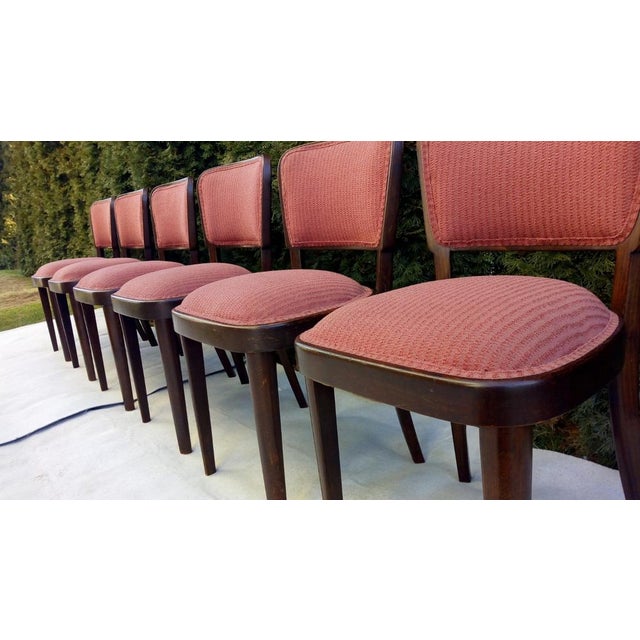 Art Deco Dining Chairs from Thonet, 1920s, Set of 6 For Sale - Image 9 of 18