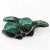 Mid 20th Century Mid 20th Century Blue Mountain Pottery Drip Glaze Blue, Green & Brown Redware Fawn Figurine For Sale - Image 5 of 12