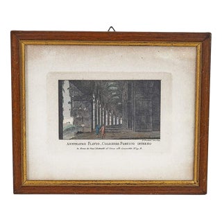 Parboni, Fresco of the Colosseum, Print, Framed For Sale