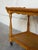 1970s Oak Two-Tier Rolling Bar Cart Danish Mid-Century Modern Serving Trolley 1970s For Sale - Image 5 of 10