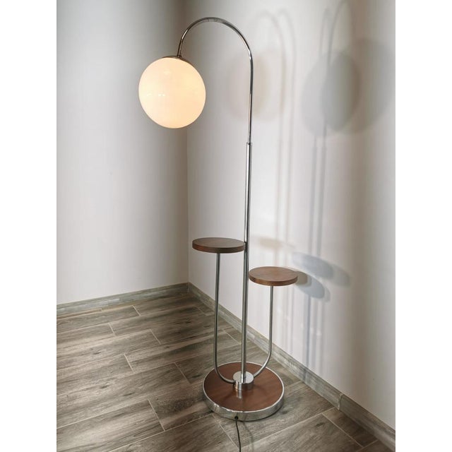 Brown Floor Lamp by Robert Slezak For Sale - Image 8 of 18
