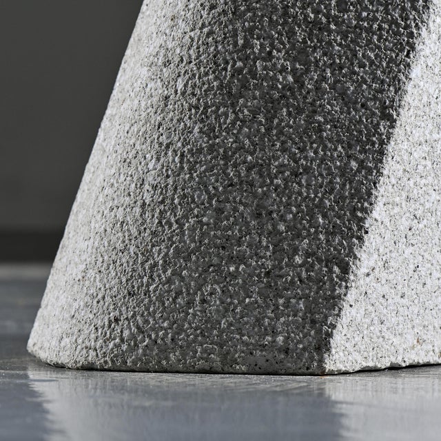 Robert Neuhauser, Geometric Sculpture, 1980s, Aerated Concrete For Sale - Image 14 of 18