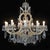 Metal Maria Teresa Crystal Living Room Chandelier, 1950 For Sale - Image 7 of 13
