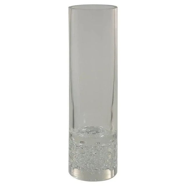 Glass Large Clear Vase Designed by Livio Seguso For Sale - Image 7 of 7