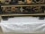 1980s Black Lacquer Chinoiserie Hand Painted Chest of Drawers / Nightstand by Drexel For Sale - Image 10 of 11
