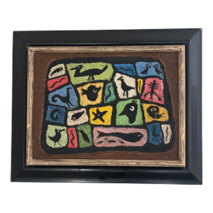 Small Mid Century Modern Painting