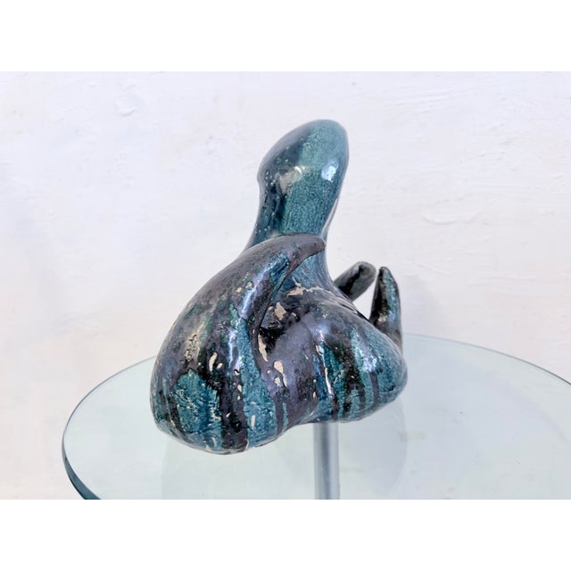 Organic Ceramic Sculptures, 1970s, Set of 2 For Sale - Image 4 of 16