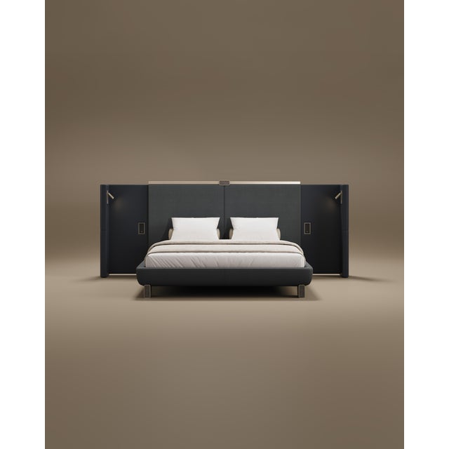 Animal Skin Broadway Bed by Porus Sudio For Sale - Image 7 of 18