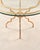 French Gilded Iron Hollywood Regency Breakfast or Center Table For Sale - Image 16 of 18