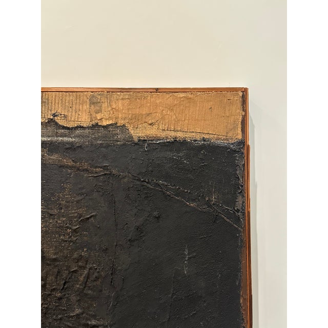 Mid-Century Modern 1960s James Grant Sculptural Painting For Sale - Image 3 of 6