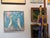 Vintage Abstract Expressionist O/C Painting Heavy Impasto For Sale - Image 12 of 12