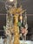 19th Century Italian Tuscan Giltwood and Crystal Chandelier For Sale In Dallas - Image 6 of 10