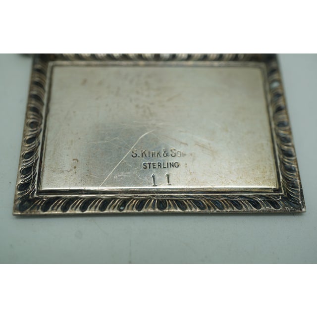 Antique Sterling Silver Bourbon Scotch Sherry Rye Liquor Decanter Labels 50g - Set of 4 For Sale - Image 10 of 12