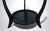 Mid 20th Century Paolo Buffa Style Black Ebonized Italian Art Deco Side Table Ground Glass Top For Sale - Image 12 of 18