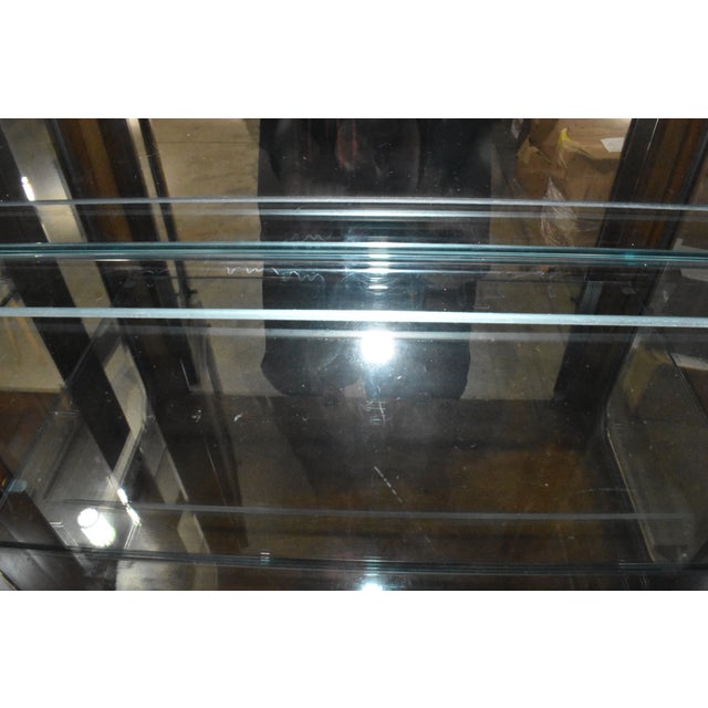 Late 20th Century Thomasville Mystique Chinoiserie Display Cabinets -a Pair For Sale - Image 10 of 12