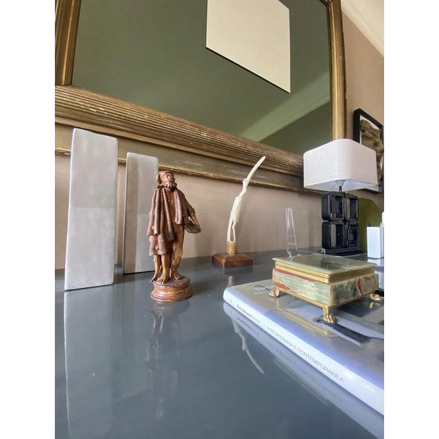 Late 20th Century Carved Wooden Fisherman Sculpture, Italy For Sale - Image 18 of 18