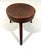 Antique Rustic Wooden Tripod Stool, 1890s For Sale - Image 5 of 12