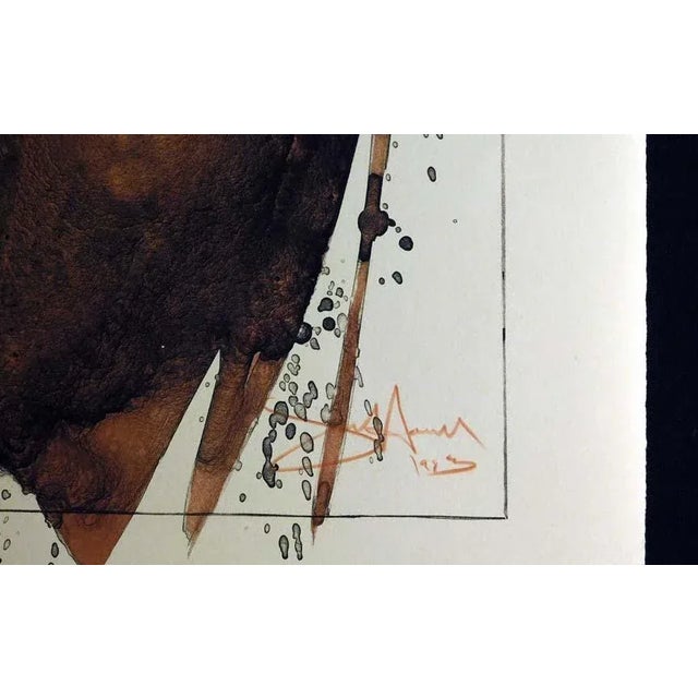 "Buffalo Woman" by Frank Howell Original Limited Edition Lithograph on paper Hand signed &Titled by the artist Art Size:...