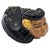 Black Mid 20th Century Califoria Pottery Hula Girl Ashtray by Kaye of Hollywood For Sale - Image 8 of 9