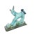 Blue Vintage Mid Century Modern Art Deco Donkey Figurine Porcelain Ceramic by Beswick Blue Glaze For Sale - Image 8 of 8