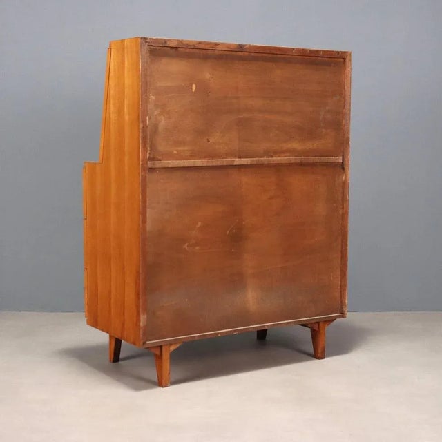 Italian Drop-Leaf Cabinet, 1960s For Sale - Image 9 of 10