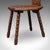 Antique Pembrokeshire Spinning Chair, Welsh, Oak, Work Seat, Stool, Victorian For Sale - Image 10 of 10