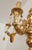 Antique Florentine Wall Lamp in Wood and Hand-Carved Gilded in Gold Leaf with Crystal Pendants, Italy, 1950s For Sale - Image 10 of 18