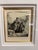 Ebony Rembrandt Van Rijn Etching of Abraham and Isaac by the Dutch Master, Created in 1645. Framed Print Gold Frame a Deep Dimensional Linen. Mat For Sale - Image 8 of 12