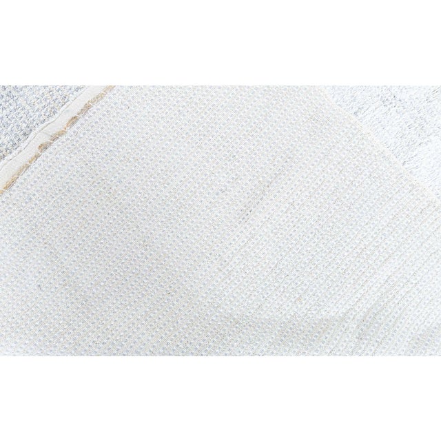 Beige Contemporary Beige Handmade Wool and Silk Rug by Doris Leslie Blau For Sale - Image 8 of 8