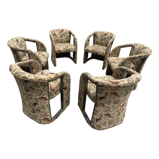 Sculptural Chairs in the Manor of Vladimir Kagan - Set of 6 For Sale