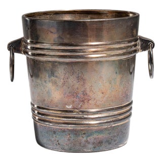 Mid 20th Century France Silver Ice Bucket For Sale