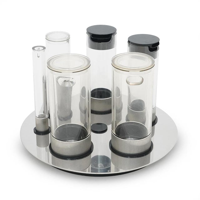 Contemporary Tabletop Set by Studio Opi for Cini and Nils, 1970s, Set of 6 For Sale - Image 3 of 14