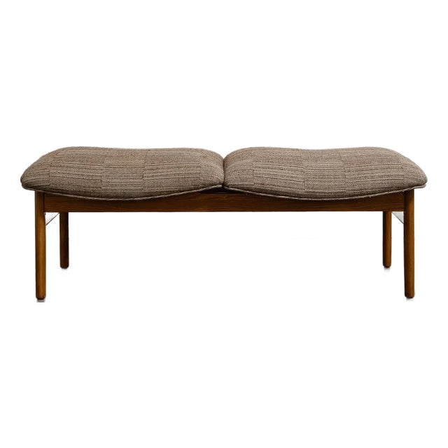 1960s Two Seat Low Bench for John Stuart - Unmarked For Sale
