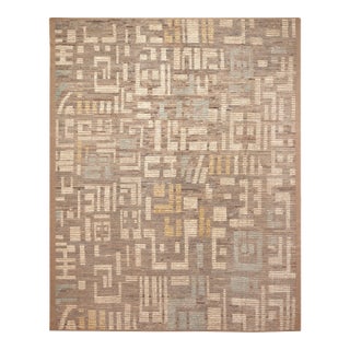 Modern Abstract Geometric Rug For Sale