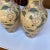Vintage Matching Floral Bird Vases- a Pair For Sale - Image 10 of 12