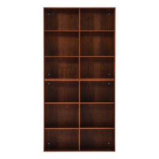Bookcases in Teak attributed to Mogens Koch, 1950s, Set of 2 For Sale