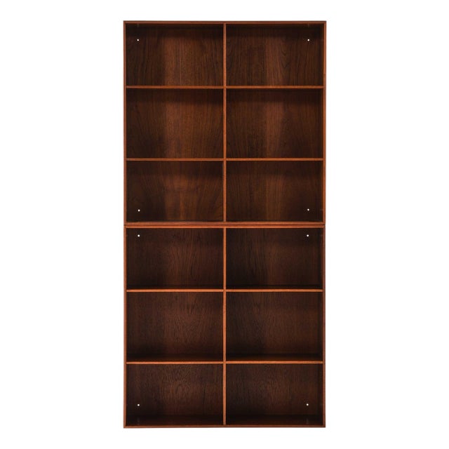 Bookcases in Teak attributed to Mogens Koch, 1950s, Set of 2 For Sale
