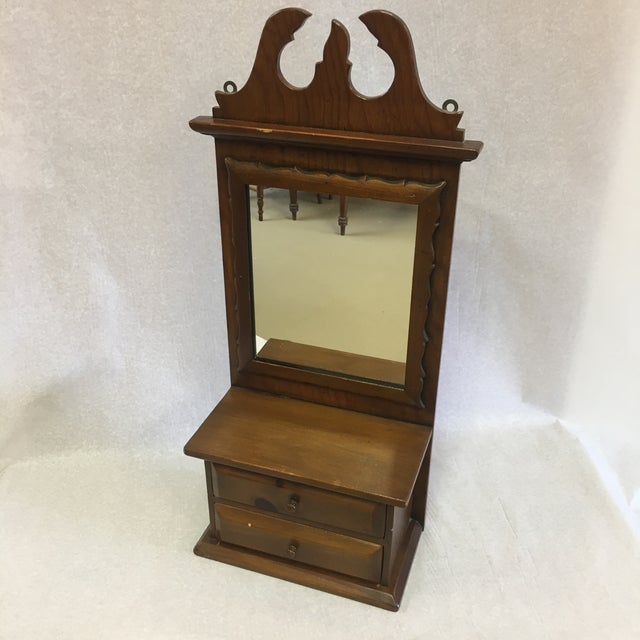 Wall Mirror With Drawers Chairish