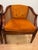 Vintage Early American Cane Back Chairs (Pair) For Sale - Image 4 of 4