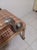 Vintage Bamboo Rattan Dining Armchair Metal Accents Set of 4 For Sale - Image 9 of 14