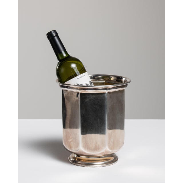 Mid 20th Century Italy Silver Ice Bucket For Sale - Image 11 of 15
