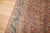 a late 19th century Worn Persian Bakshaish Square Carpet Details rug no. j3973 size 7' 1" x 8' (216 x 244 cm)