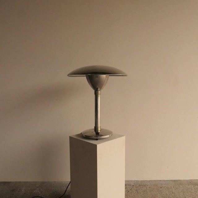 Art Deco Steel Lamp For Sale - Image 14 of 14