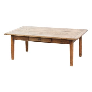 Rustic Coffee Table in Pine For Sale