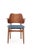 Gesture chair Vidar Teak Oiled Oak Denim blue by Warm Nordic Dimensions: D56 x W53 x H 80 cm Material: Teak or white oiled...
