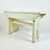 1970s Vintage Arts & Crafts Farmhouse Sunflower Folk Art Painted Pine Bench. For Sale - Image 14 of 18